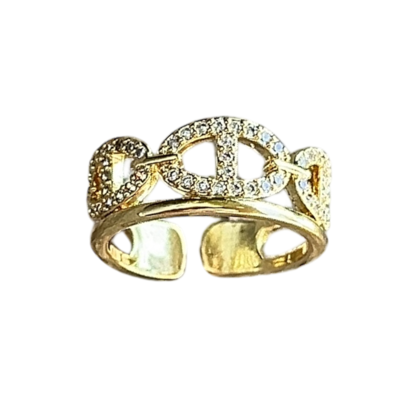 Gigi Link Cuff Ring