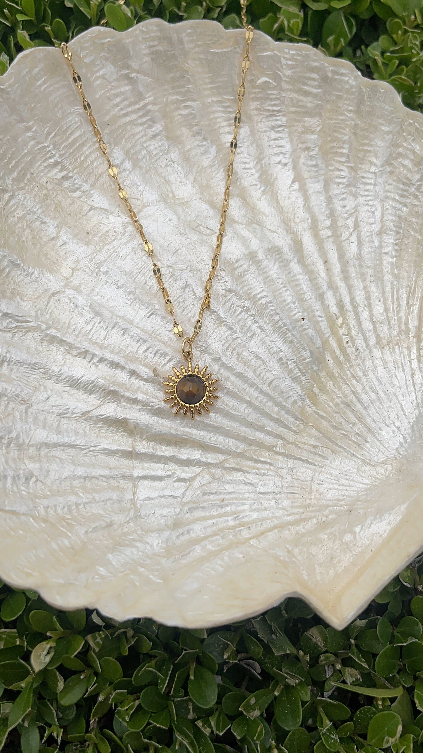 Sunlit Stone Necklace