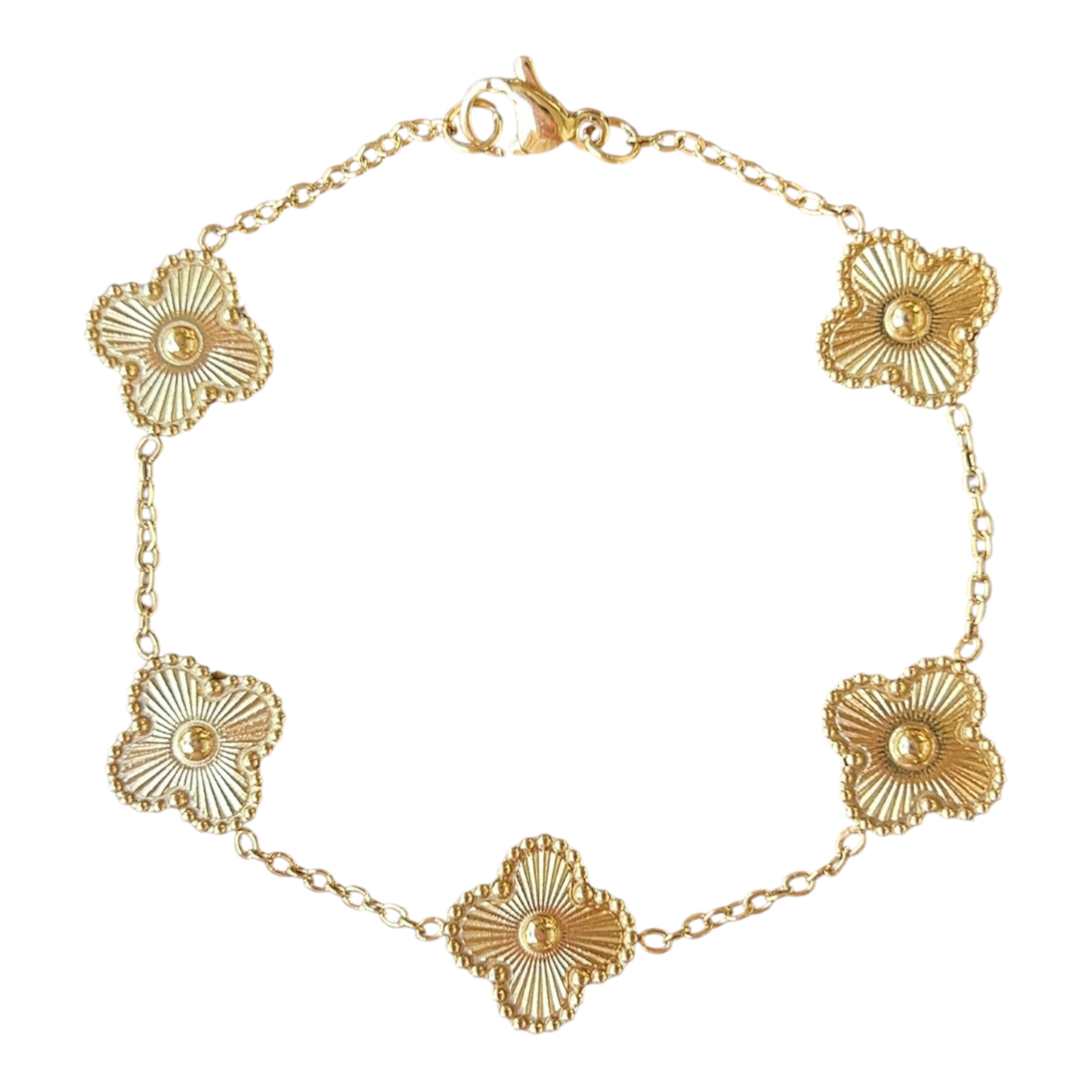 Golden Classic Van Clover Bracelet