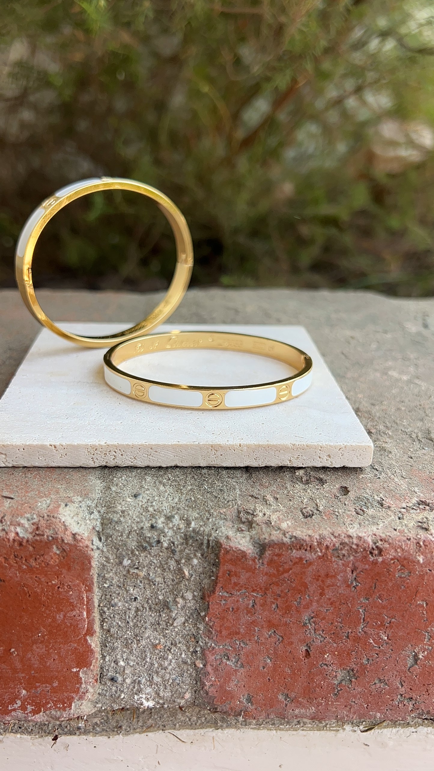 Enamel Love Bracelet