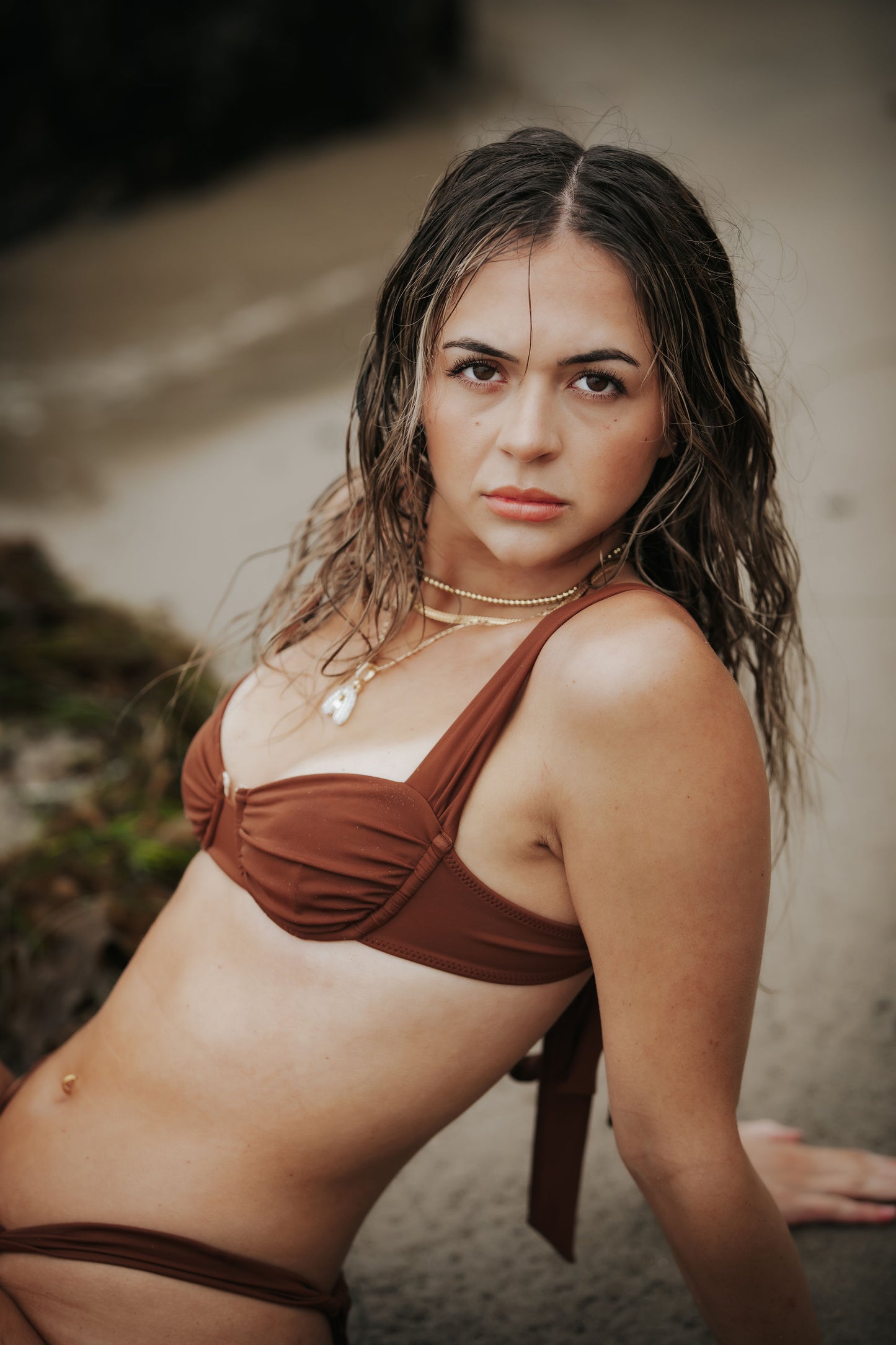 Disco Initial Pendant