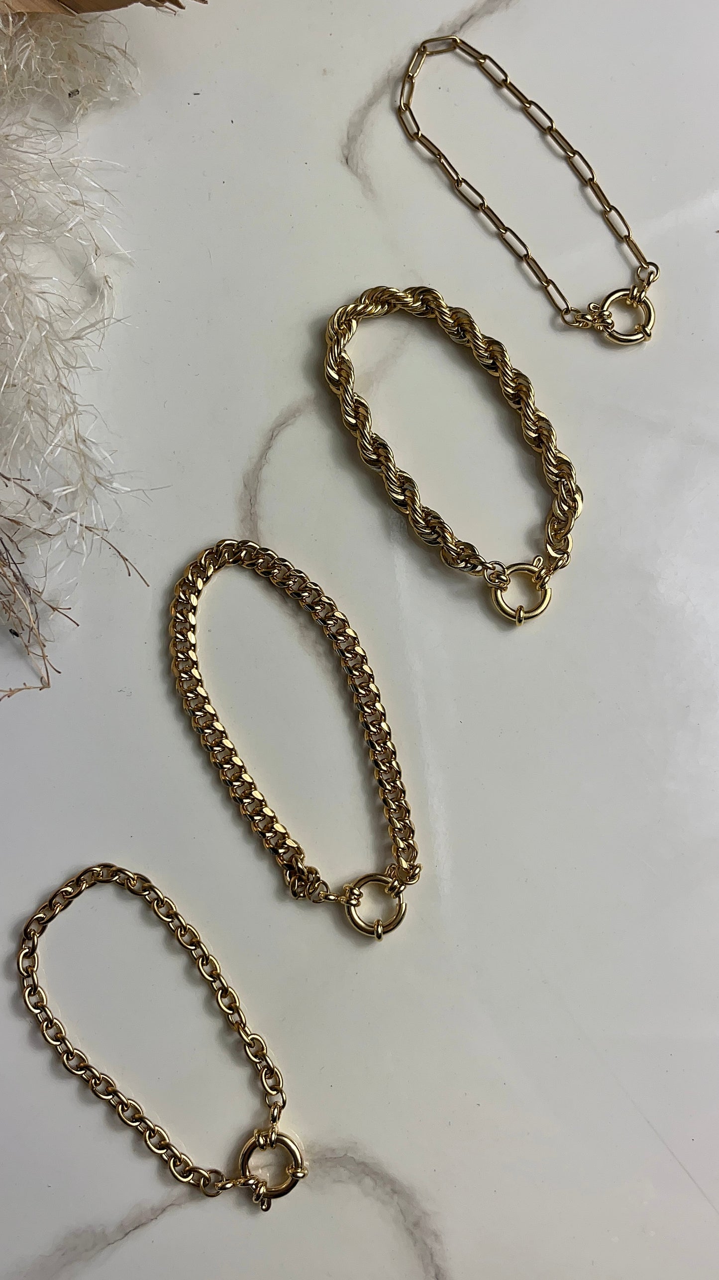 Made To Be Mine Curb Charm Bracelet