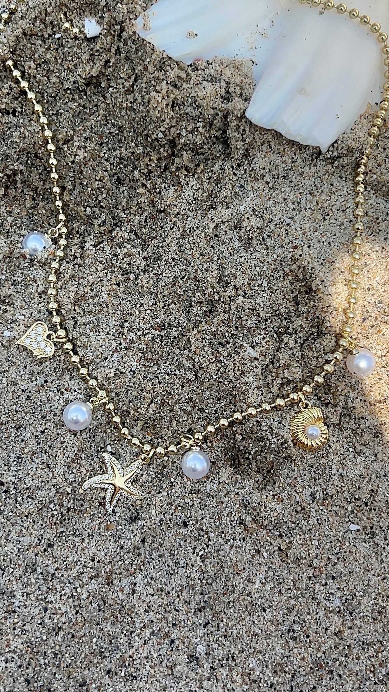 Gaviota Charm Necklace