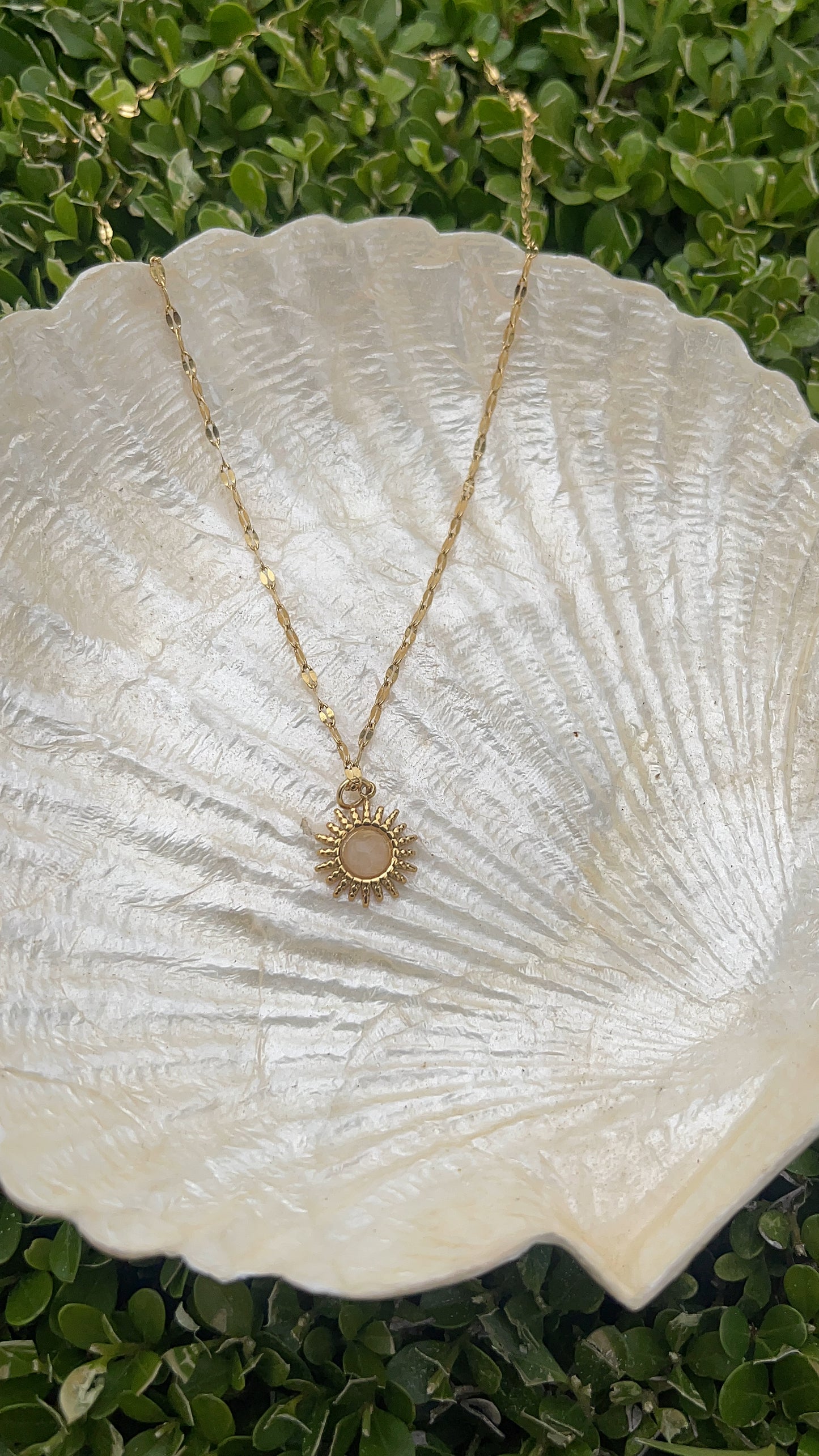 Sunlit Stone Necklace