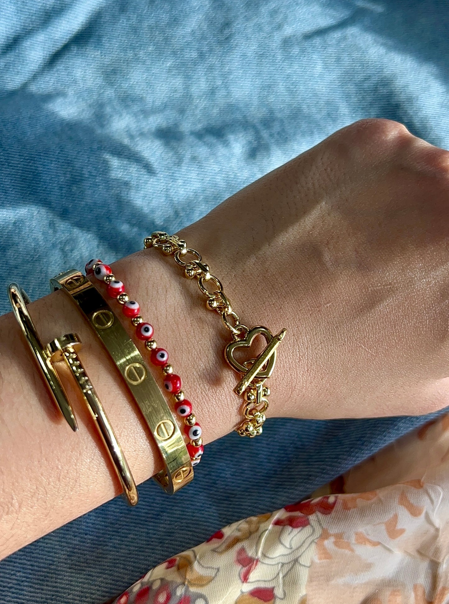 Heartache Charm Bracelet