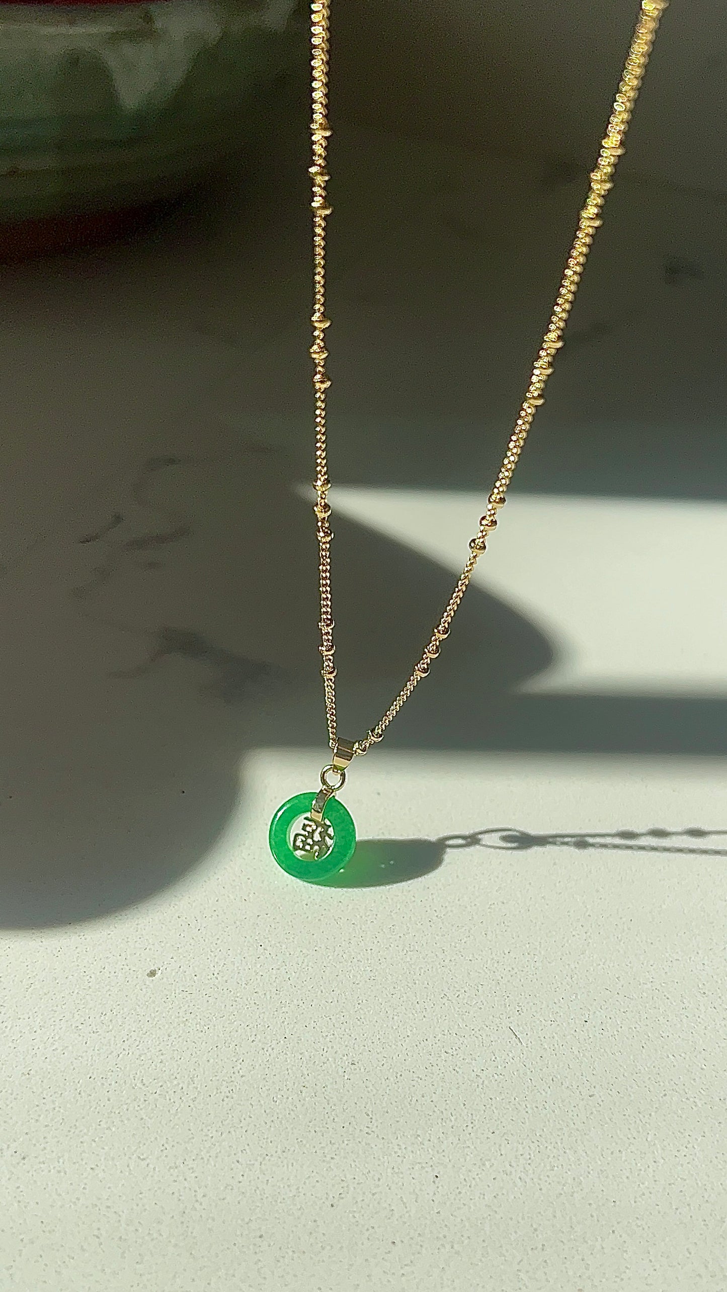 Jade Fortune Pendant