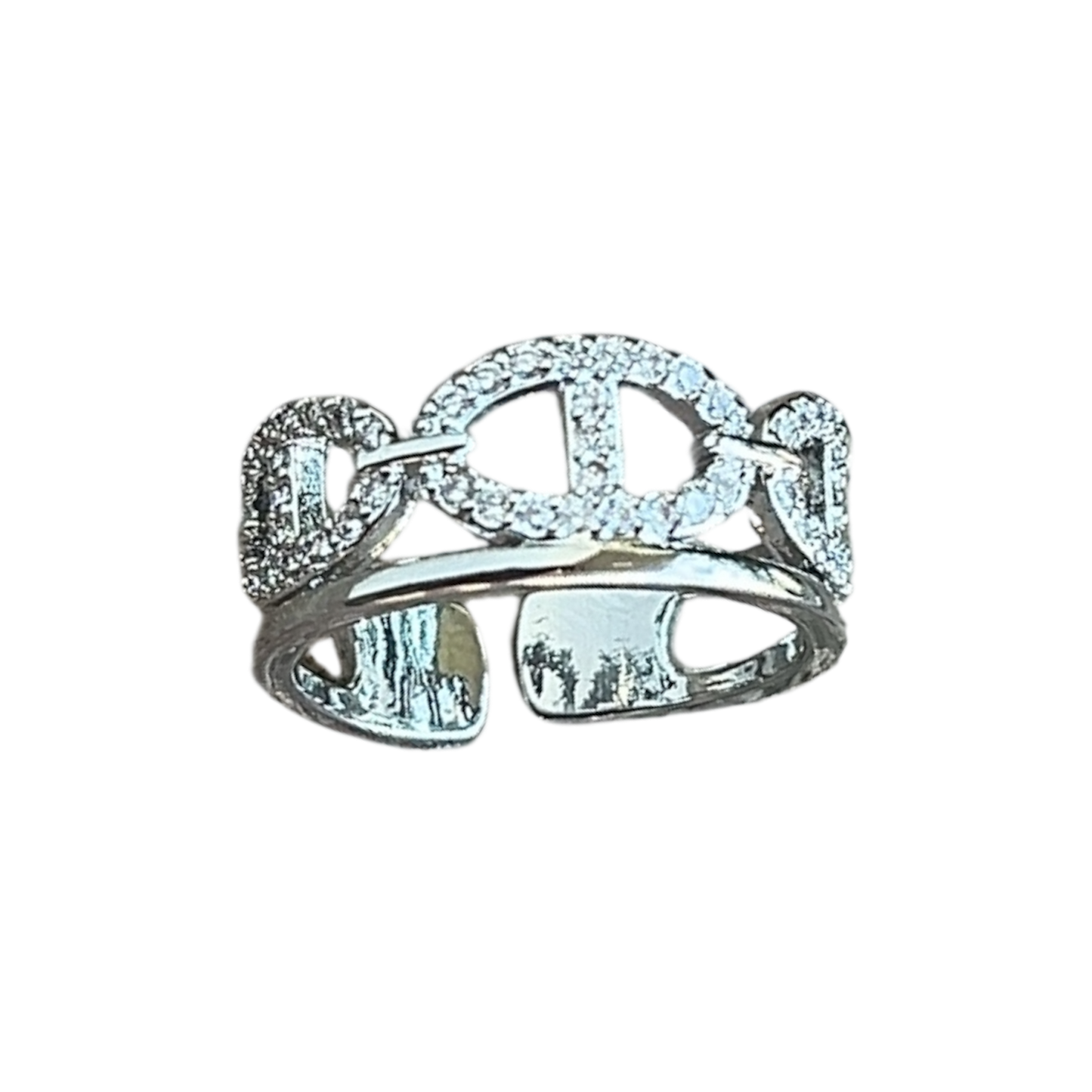 Gigi Link Cuff Ring