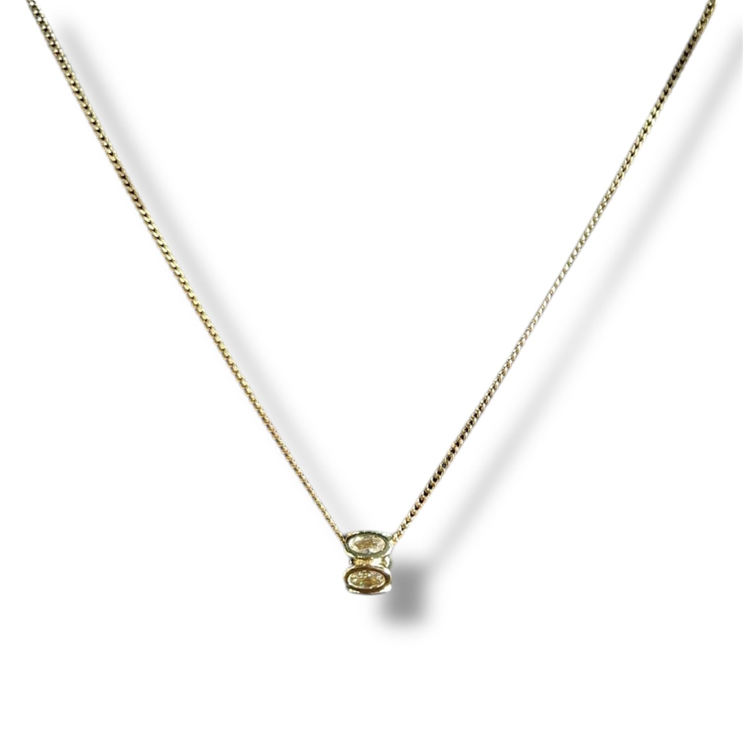 Looking Glass CZ Necklace