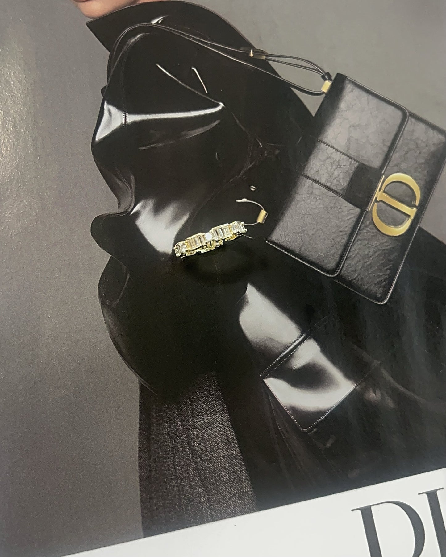 Baguette CZ Stacker Ring