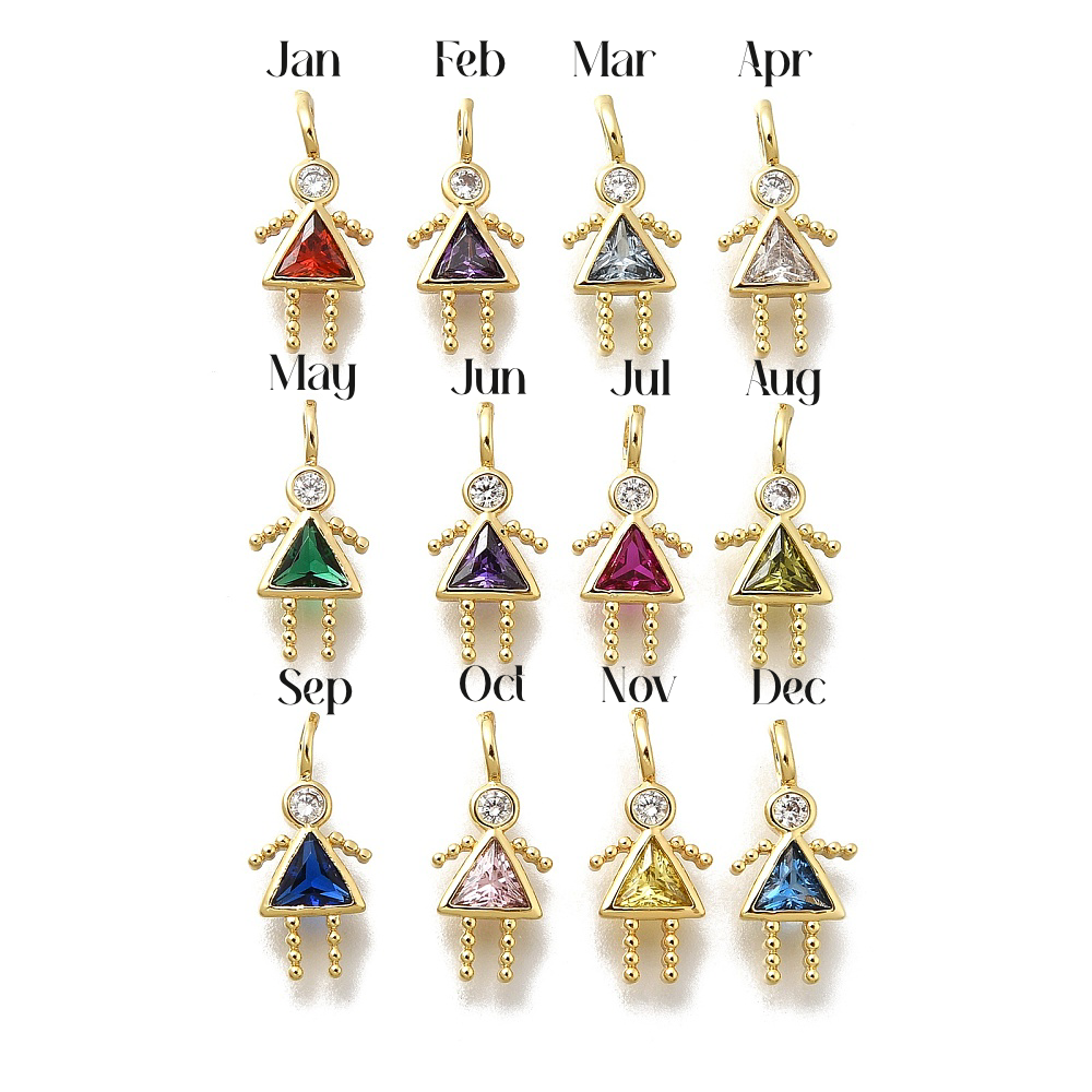 Nostalgia Birthstone Charm (Girl)
