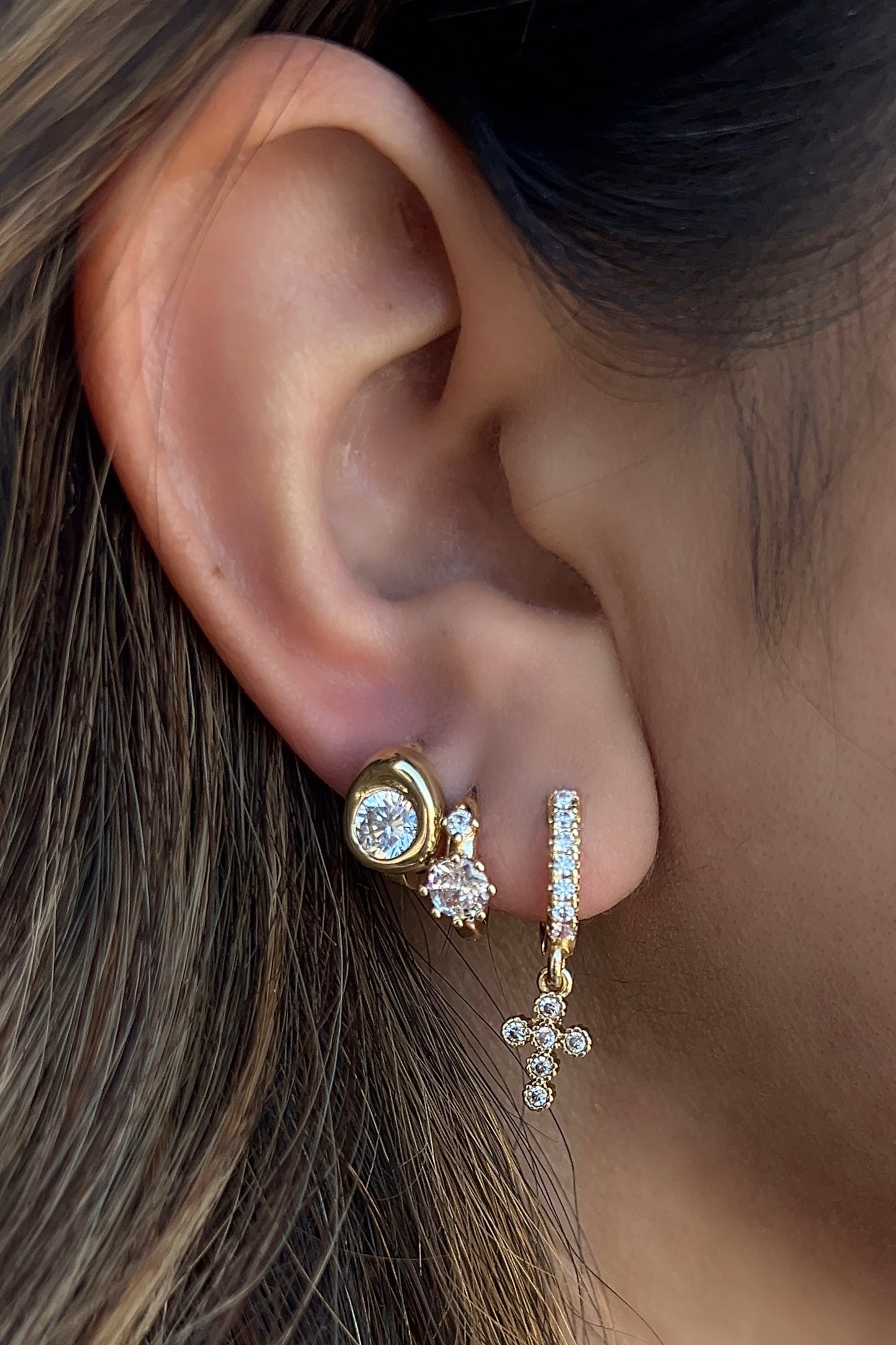 Mini Psalm Cross Huggies