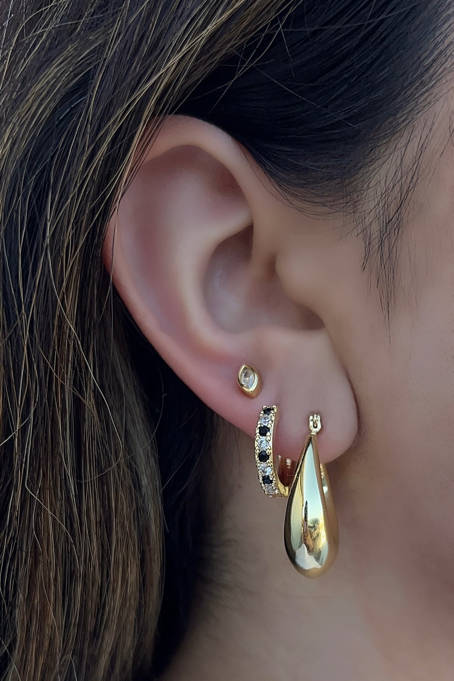 Jules Teardrop Hoops