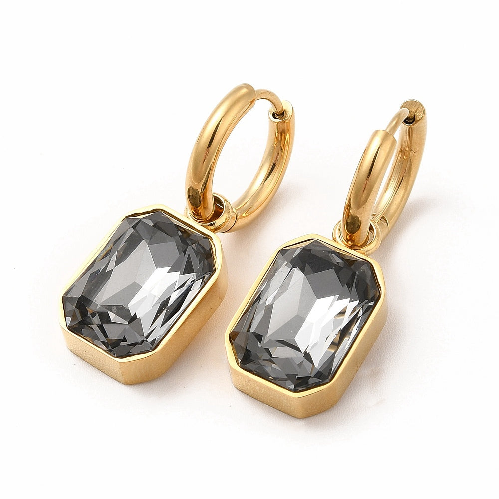Moonshine CZ Bezel Hoops