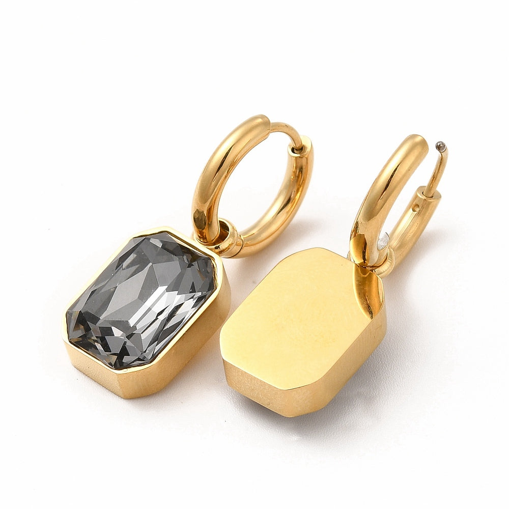 Moonshine CZ Bezel Hoops