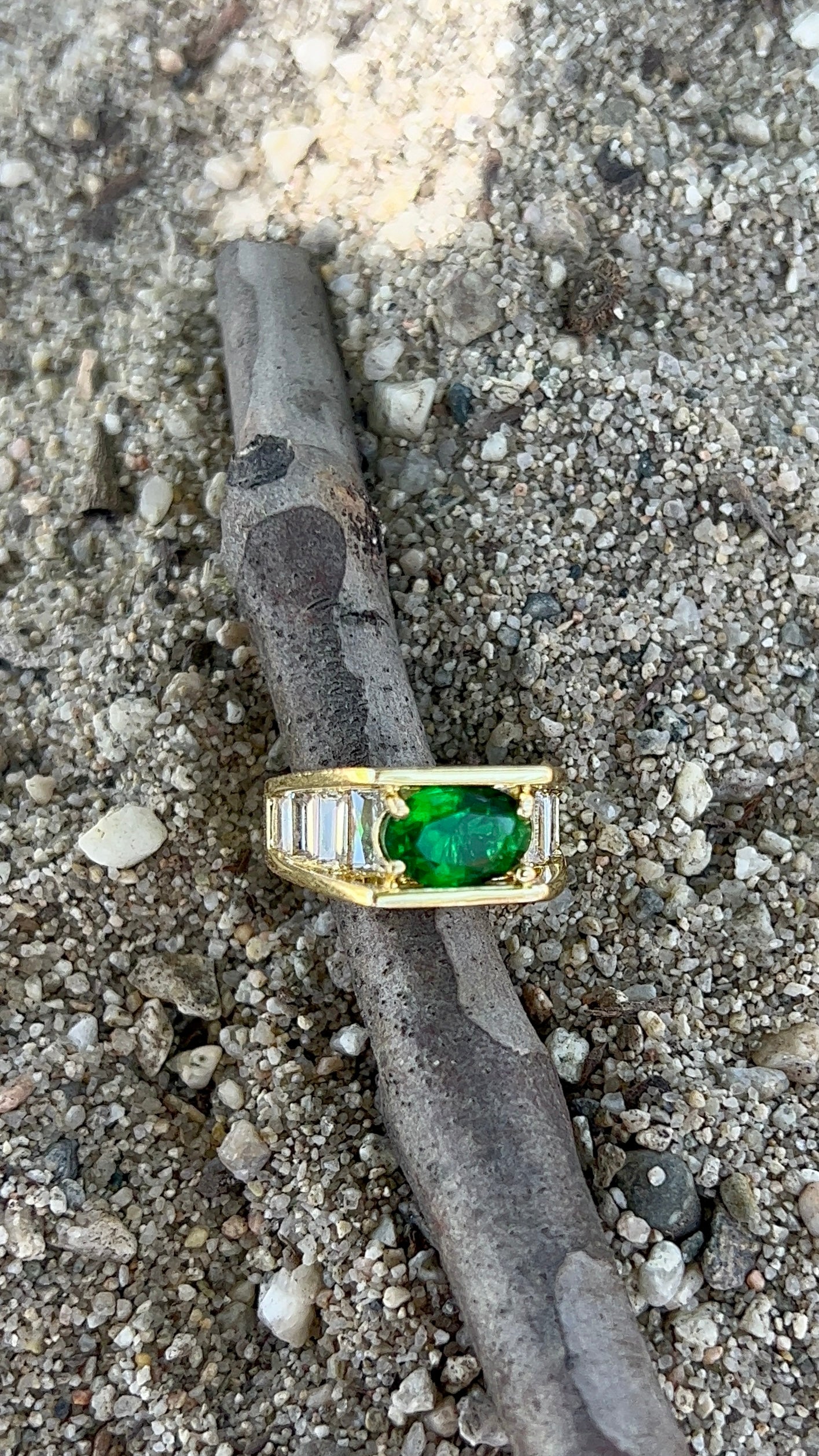 Riviera CZ Signet Ring