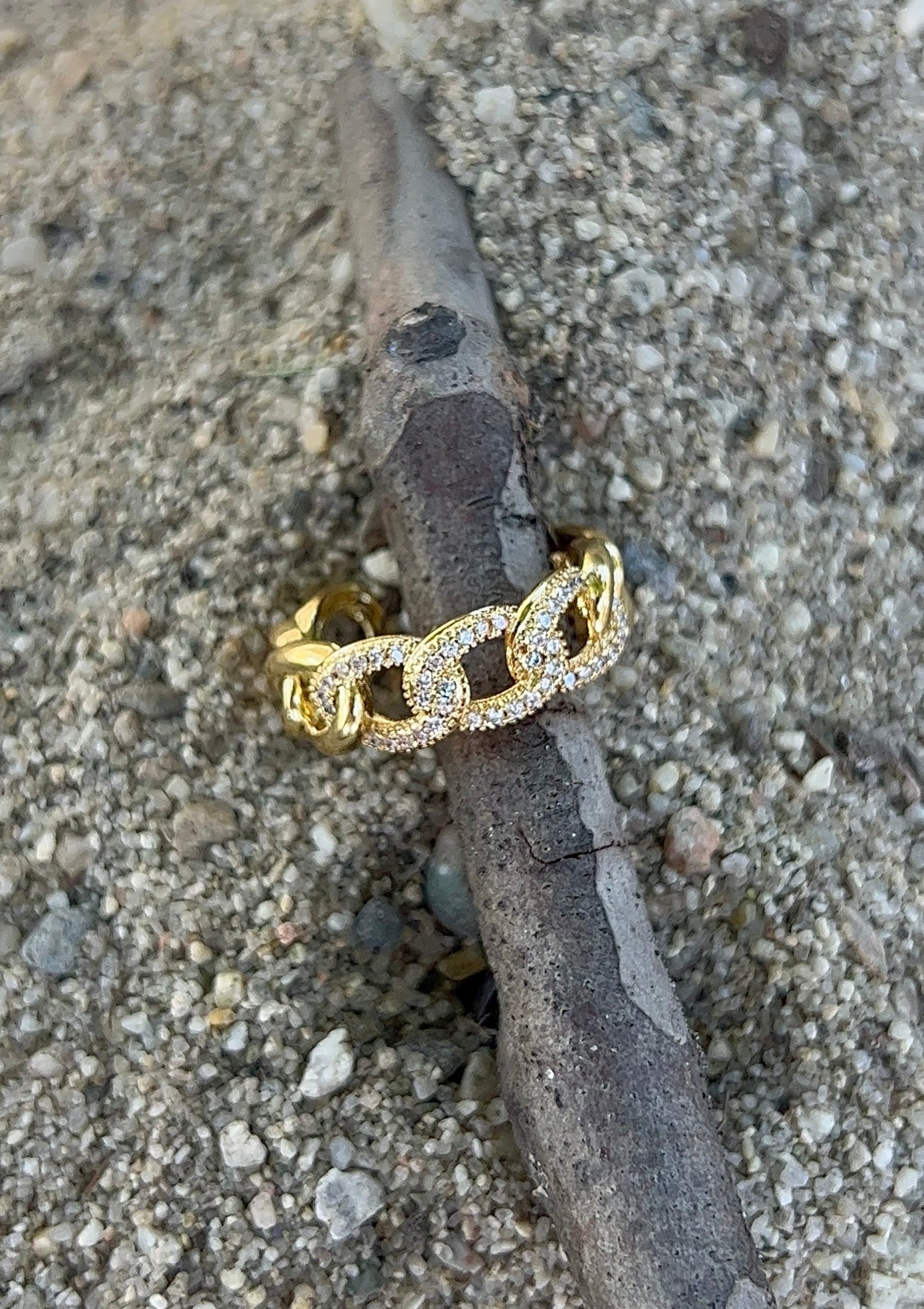 Pavè Curb Chain Ring
