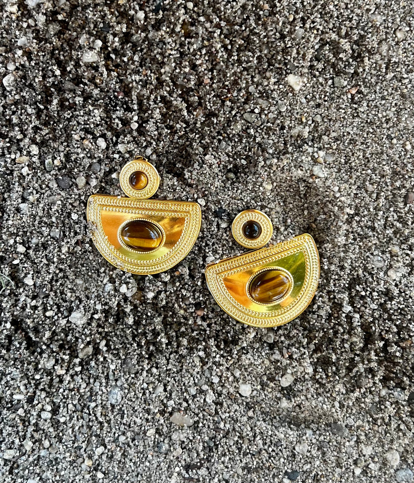 Jitana Tiger-Eye Earrings