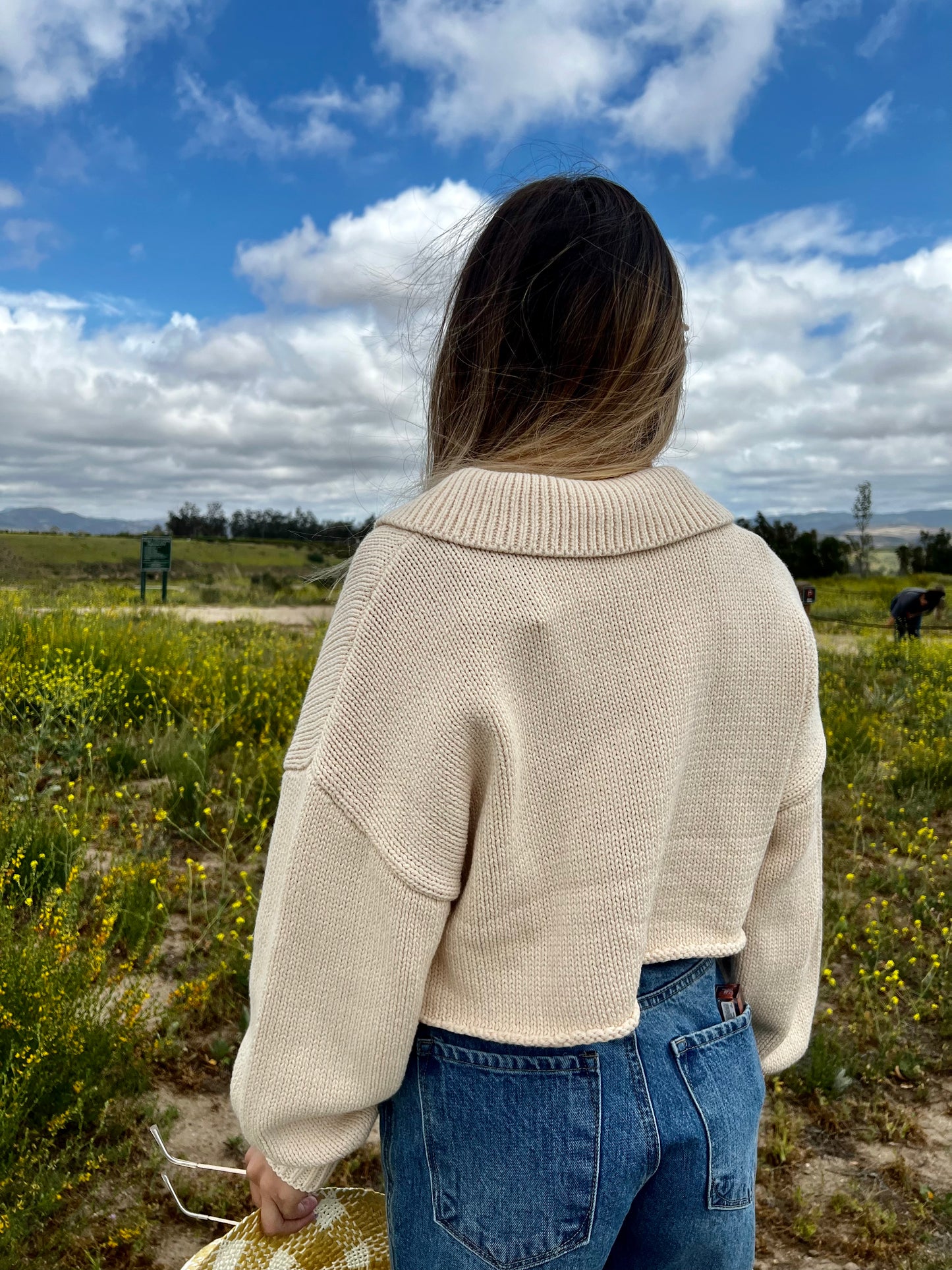 Roadtrip Cropped Sweater