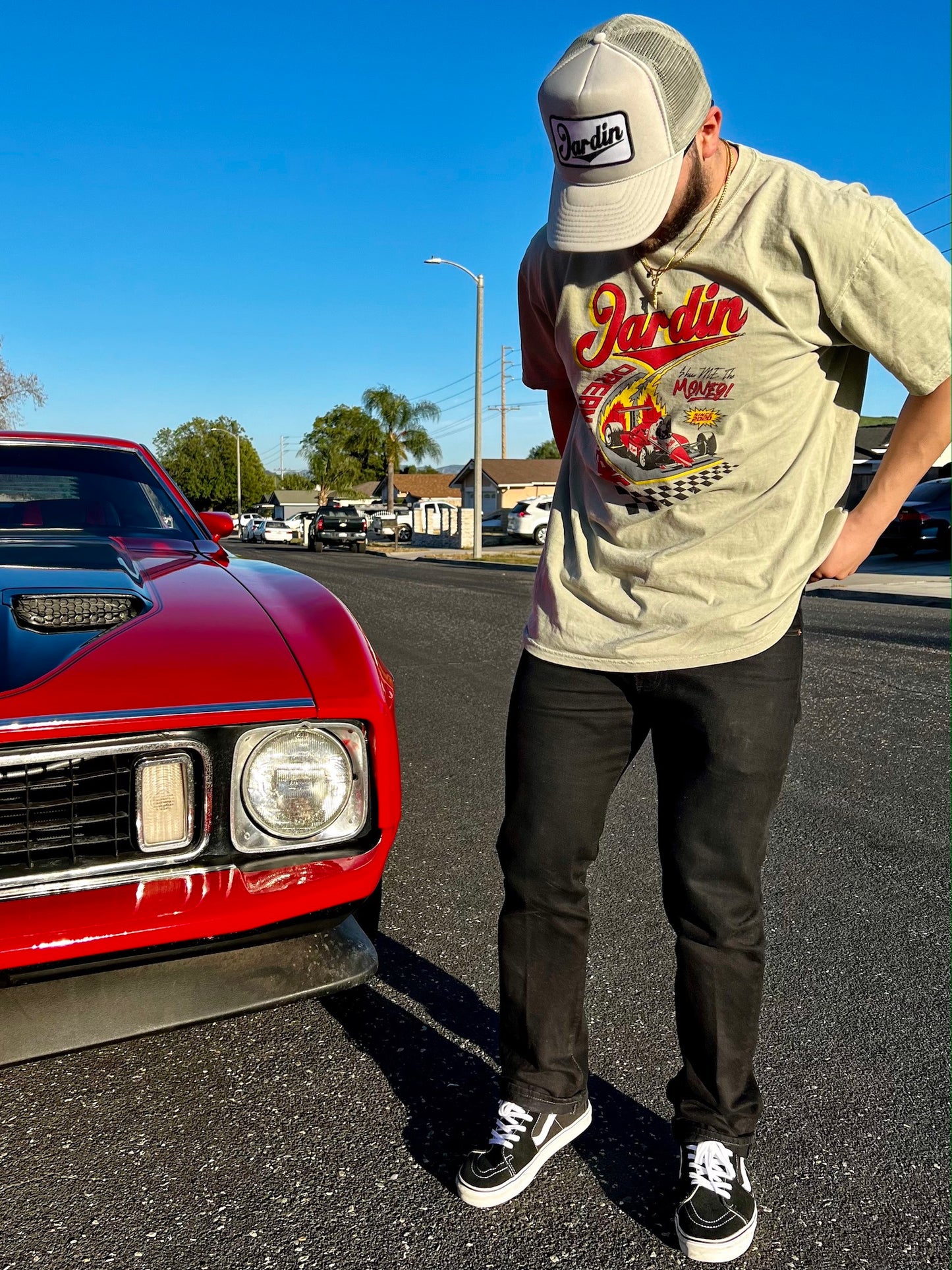Jardin Racing Vintage Tee