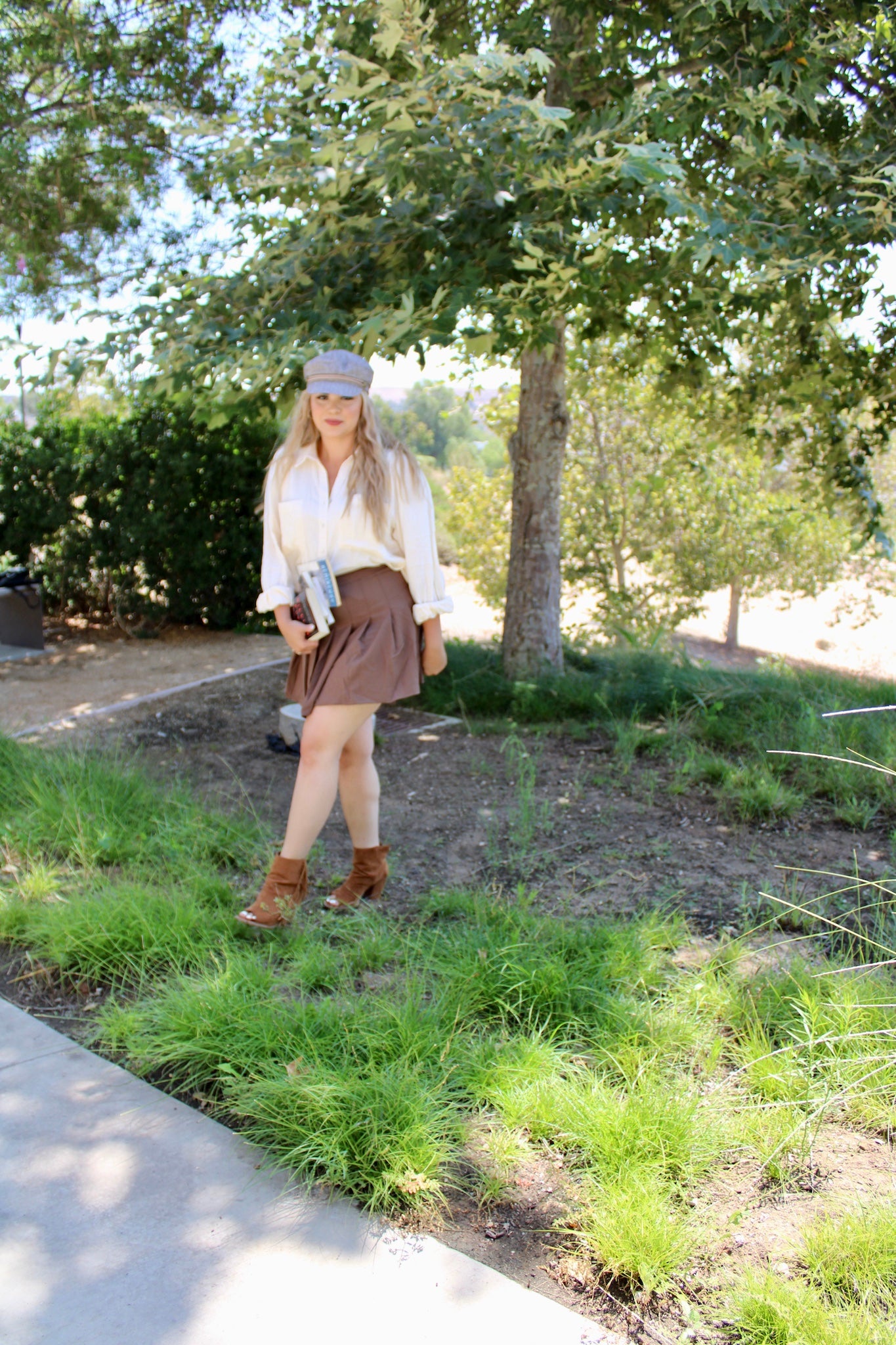 Long Sleeve Linen Button Up