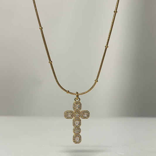 Romance Cross Necklace