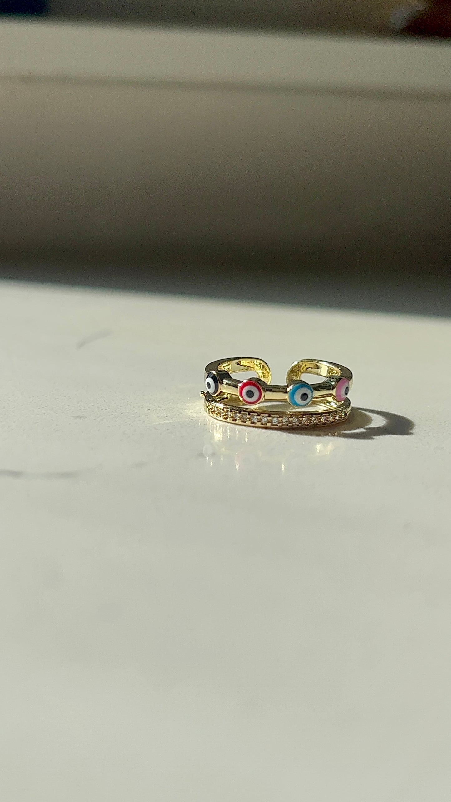 Stacked Ojito Ring