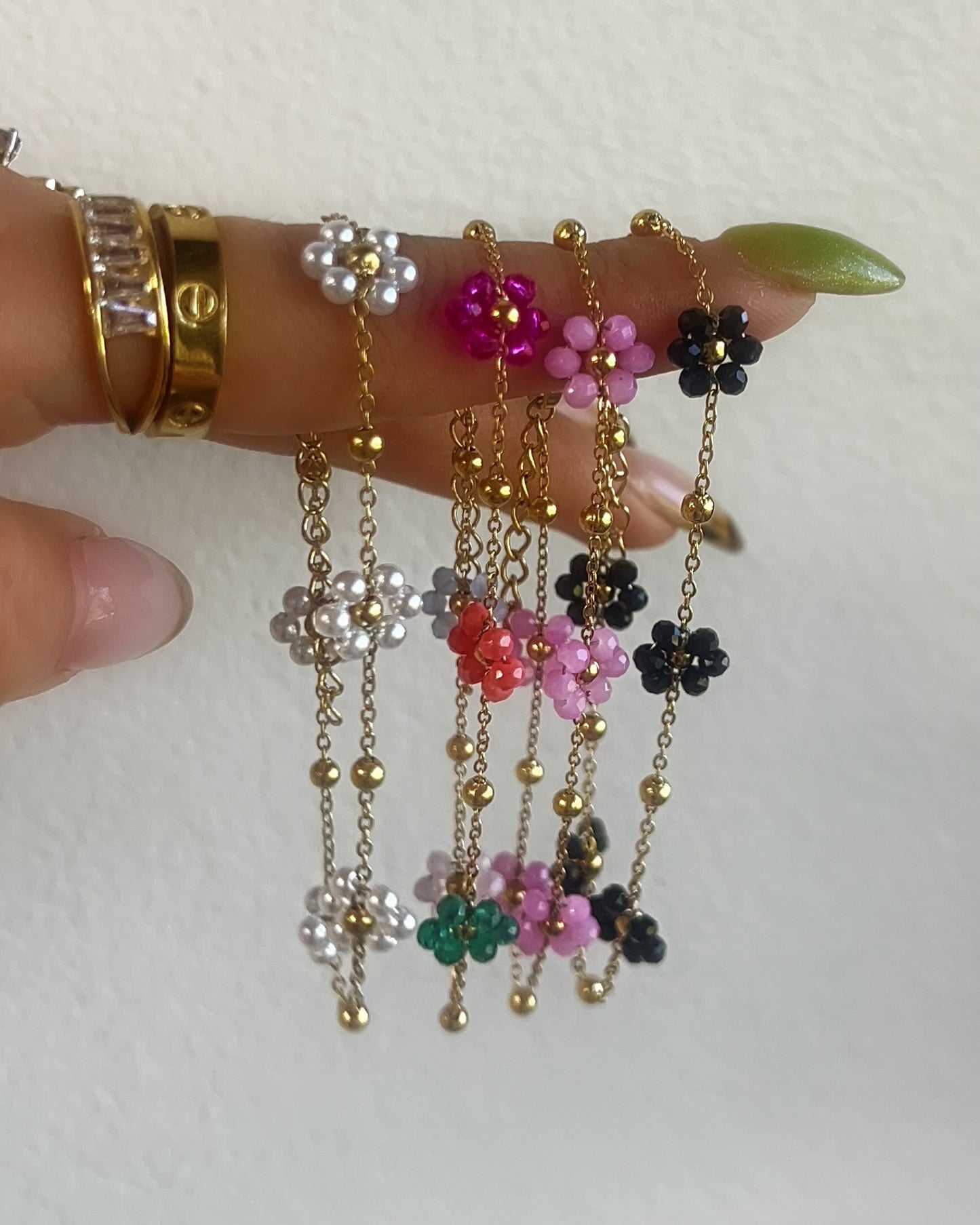 Fall Floral Bracelet