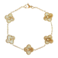 Golden Classic Van Clover Bracelet