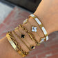 Enamel Love Bracelet
