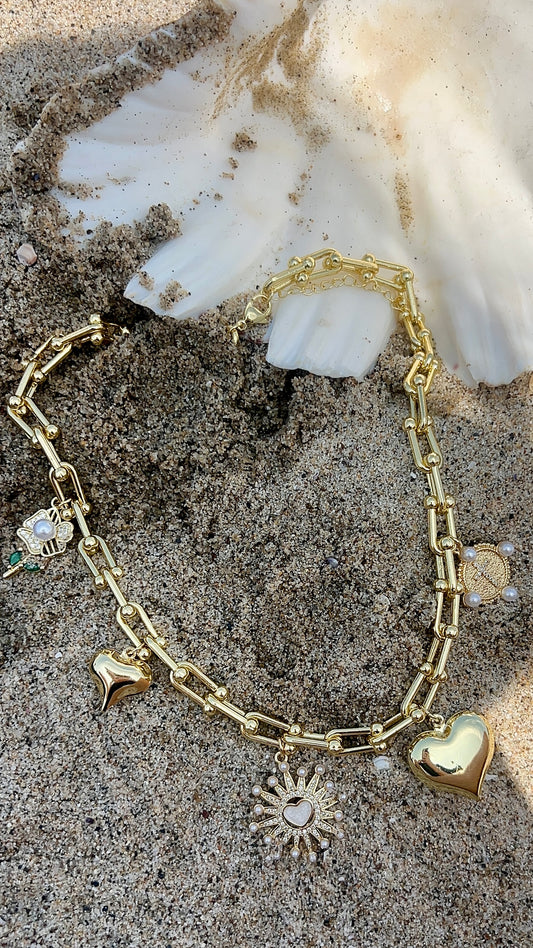 Amanecer Charm Necklace