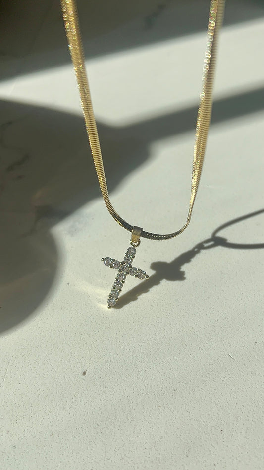 Cross My Heart Necklace