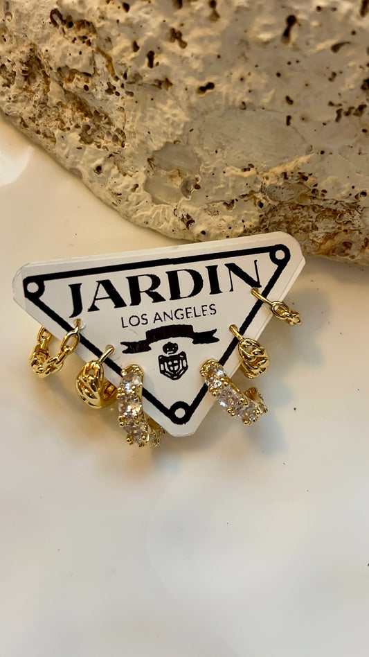 Rubí Earring Stack