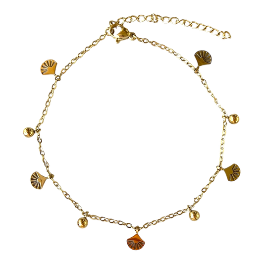 Seashell Anklet