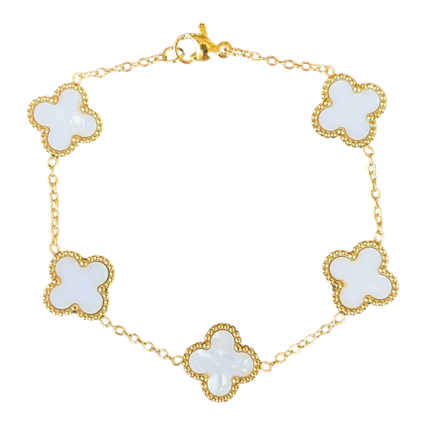 Mother of Pearl Classic Van Clover Bracelet