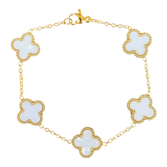 Mother of Pearl Classic Van Clover Bracelet