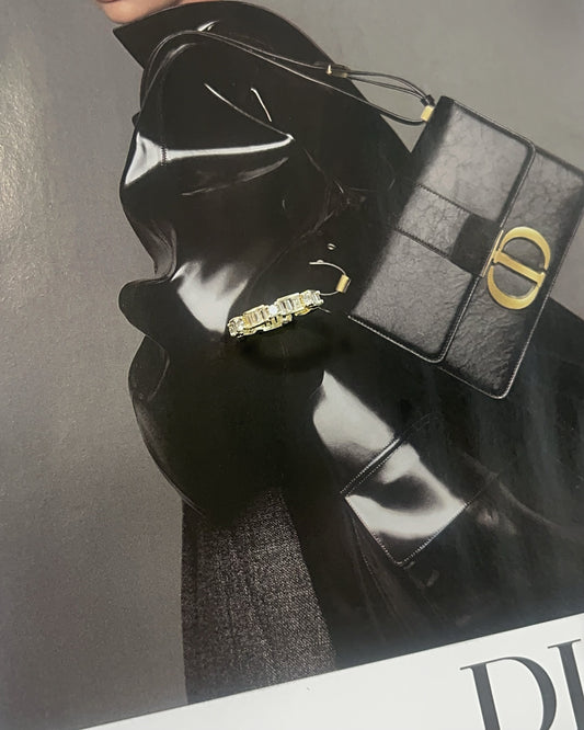 Baguette CZ Stacker Ring