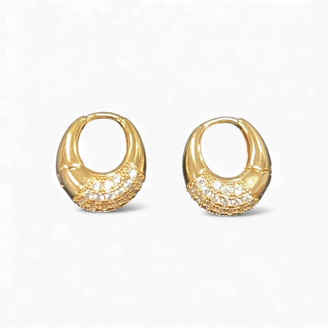 Plaza Mini CZ Hoops