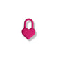 Valentine Heart Lock Charm