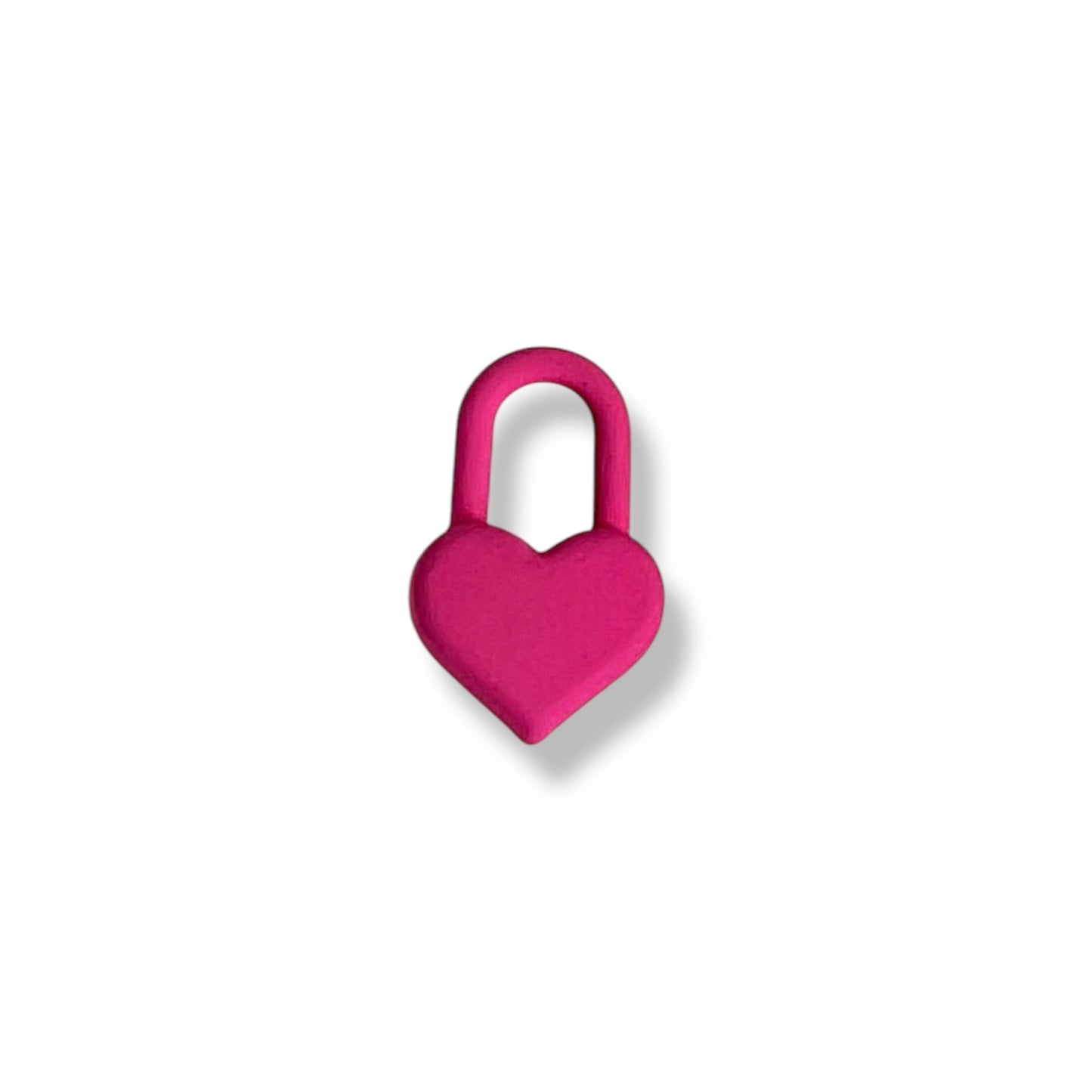 Valentine Heart Lock Charm