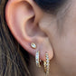 Samantha Bezel CZ Hoops