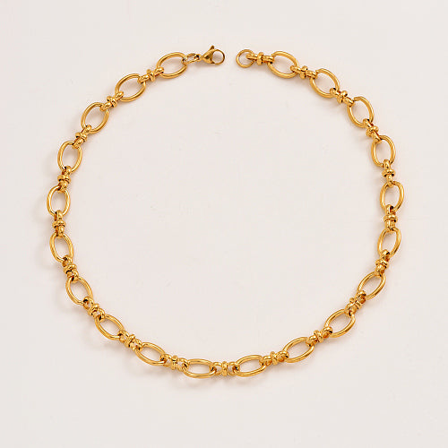 Icon Oval Link Necklace