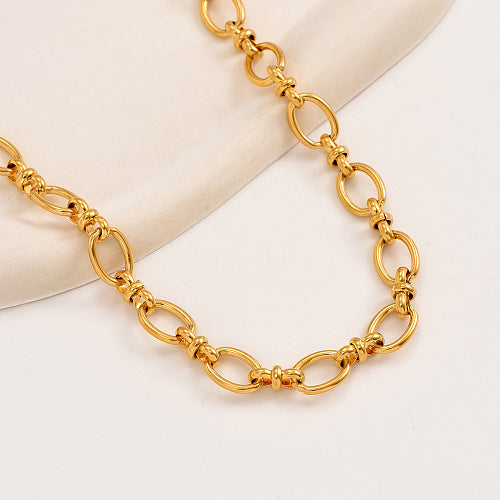 Icon Oval Link Necklace