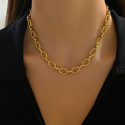 Icon Oval Link Necklace