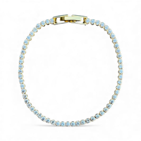 2mm Rockefeller Pavé Tennis Bracelet