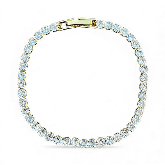 3mm Rockefeller Pavé Tennis Bracelet
