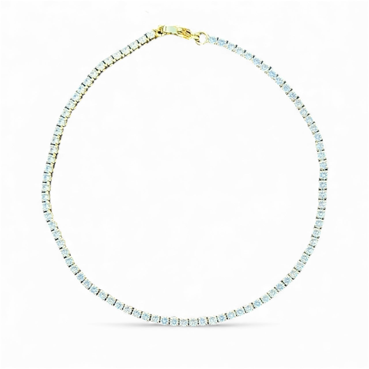 Rockefeller Pavé Tennis Anklet