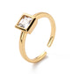 St. Tropez CZ Solitare Ring