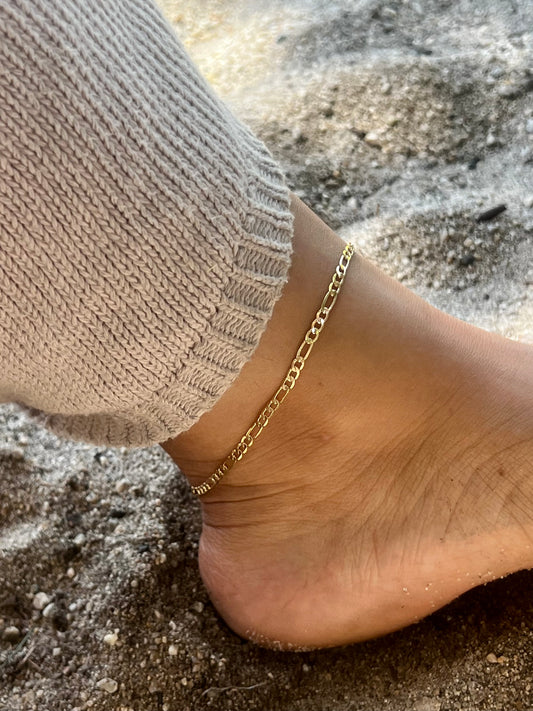 Classic Figaro Anklet