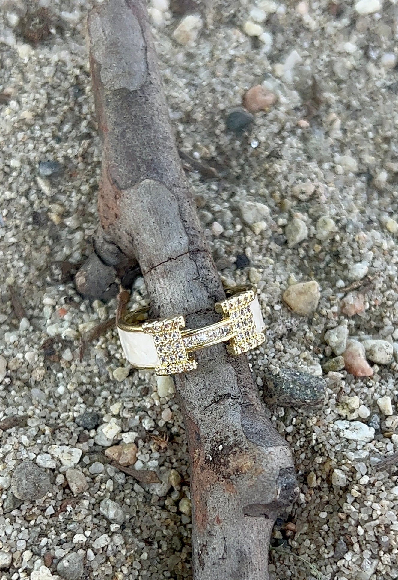 Hermit CZ Ring