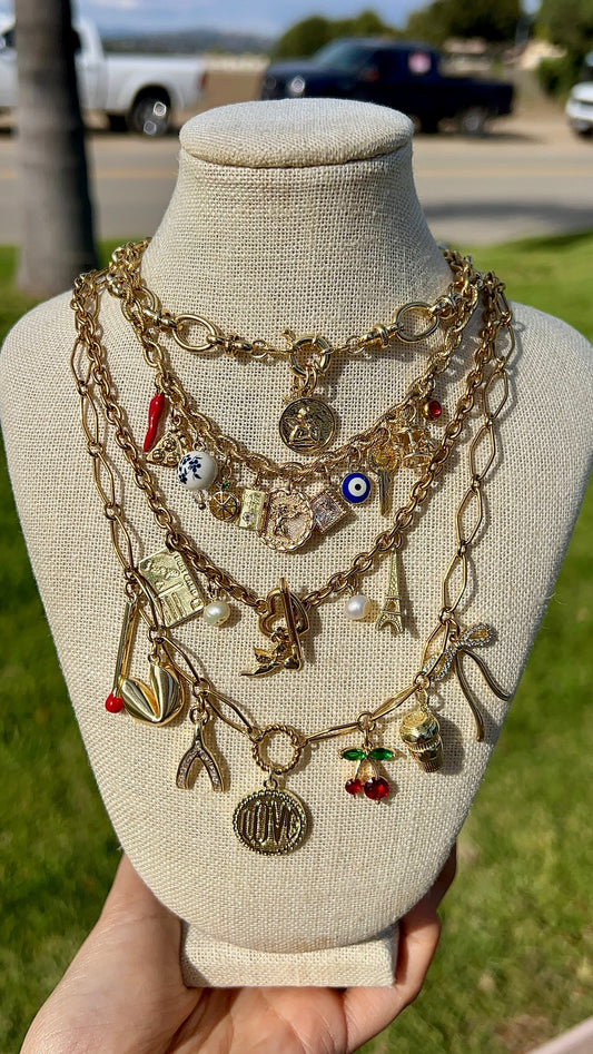 Custom Charm Necklace Builder